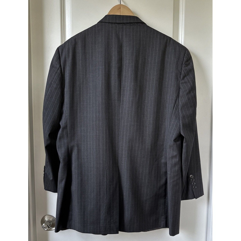 Brooks Brothers 1818 Wool Suit 46R 41W Estrato Trabaldo Togna Makers Luxury USA - Picture 3 of 12